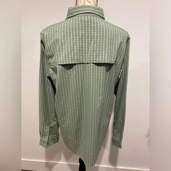 Nike ACG Men Long Sleeve Vented Fishing Hiking Button Up Shirt Size Medium - Picture 3 of 8